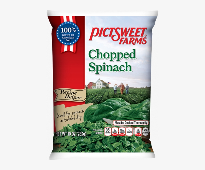 Chopped Spinach - Pictsweet Spinach, Chopped - 10 Oz, transparent png download