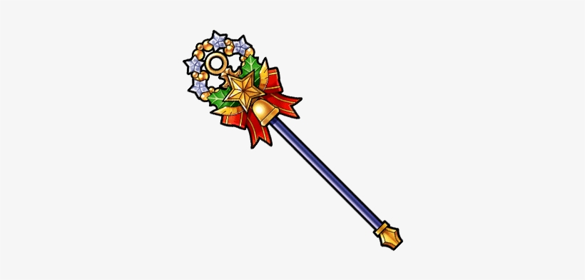 Gear-candy Cane Staff Render - ภาพ Unison League Candy Spawn, transparent png download