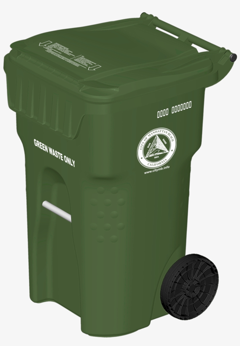 Green Waste - Waste Management Bin, transparent png download