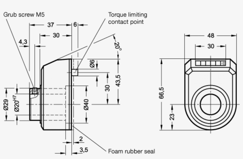 Images/300/gn953 Position Indicators Digital 5 Numbers - Hiwin Bk25, transparent png download