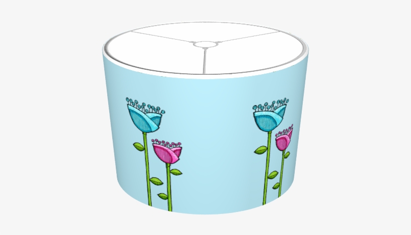 Fun Doodle Flowers Blue Pink - Karte Der Spaß-gekritzel-blumen-blaue Rosa Mutter, transparent png download