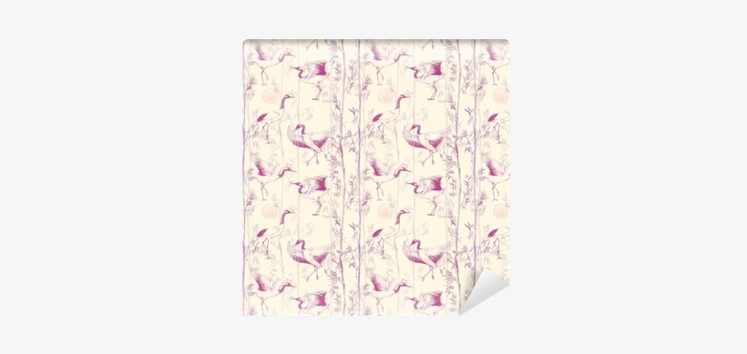 Hand-drawn Watercolor Seamless Pattern With White Japanese - Kalendarz 2015 Książkowy B6 Marta T-215f-06, transparent png download