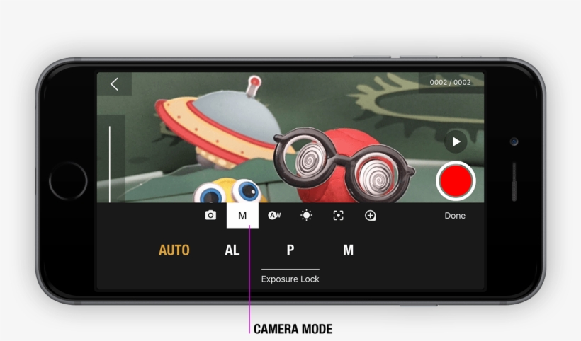 M In Manual Mode, All Camera Settings Are Set Manually - Iphone, transparent png download