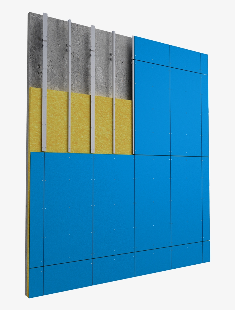 Cad And Bim Object - Trespa Meteon Visible Fixing With Rivets, transparent png download
