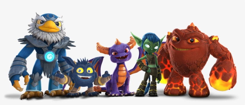 Team Spyro - Trends International 2018 Skylanders Wall Calendar, transparent png download