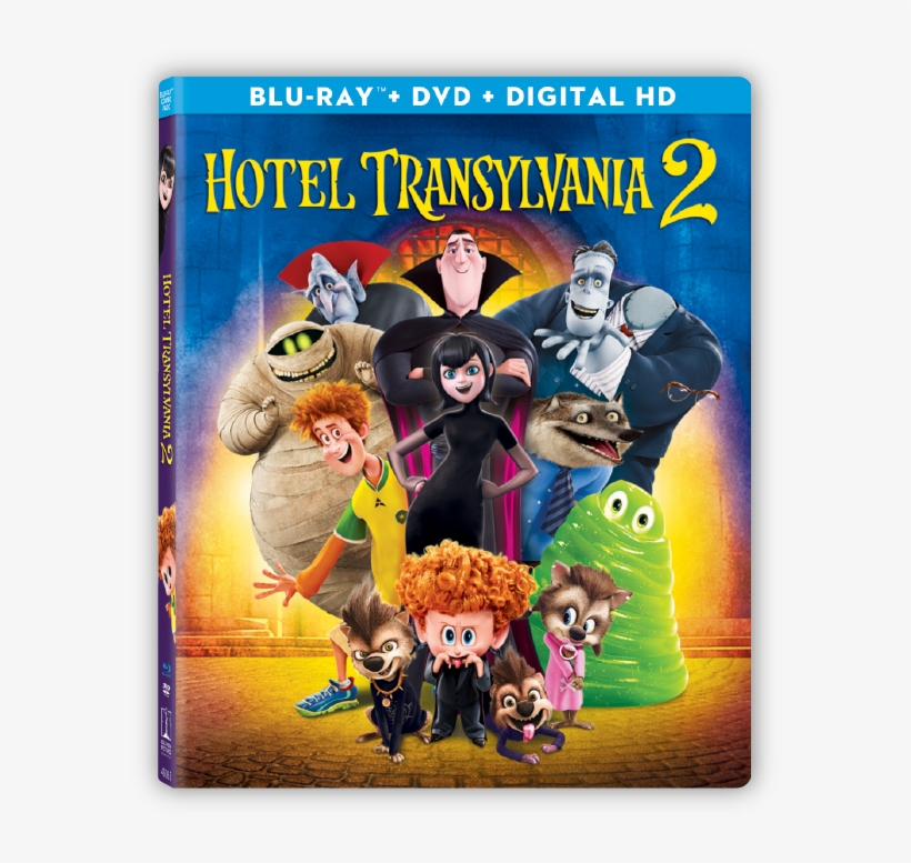 Movienightmonsterpopcorn - Hotel Transylvania 2 Bluray, transparent png download