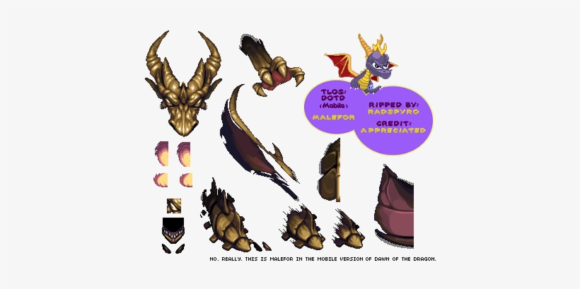 Malefor - Malefor Dawn Of The Dragon, transparent png download