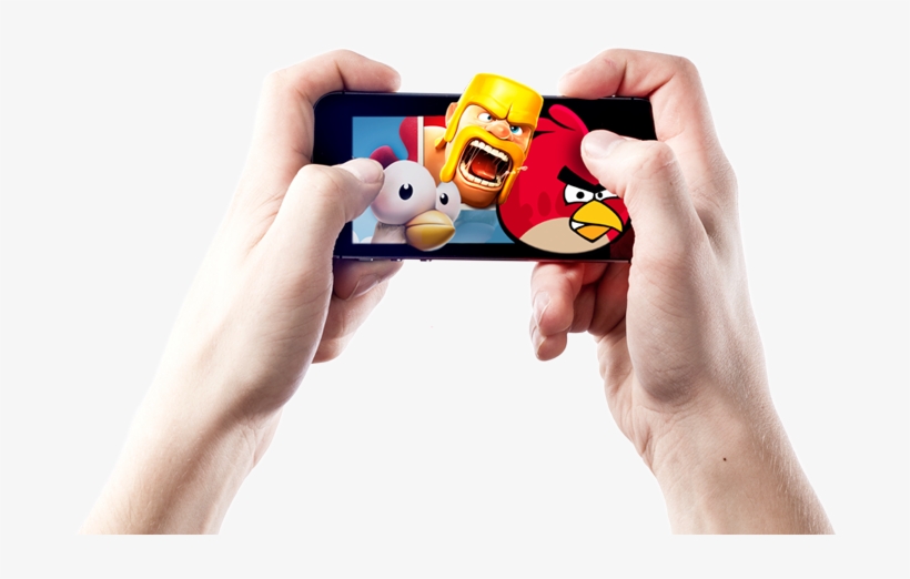 The Simple Concepts Of Mobile Games - Mobile Game Png, transparent png download