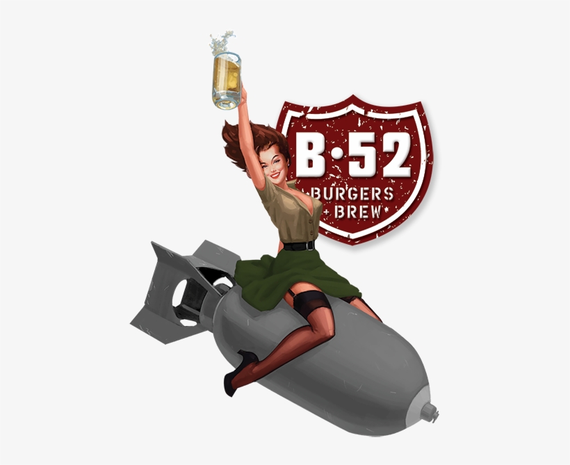 Online Food Ordering - B 52 Bomber Girl, transparent png download
