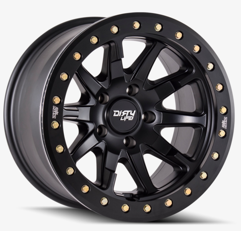 Matte Black W/ Beadlock Ring, transparent png download