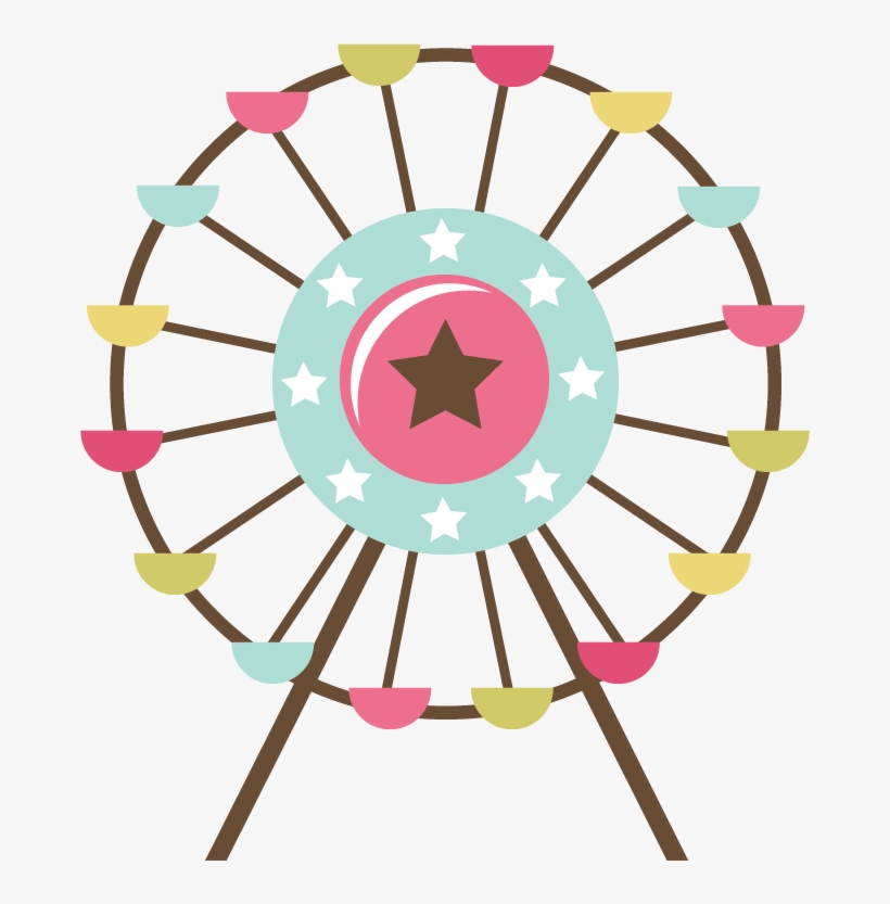 Ferris Wheel Silhouette Clip Art At Getdrawings - Ferris Wheel Clipart, transparent png download