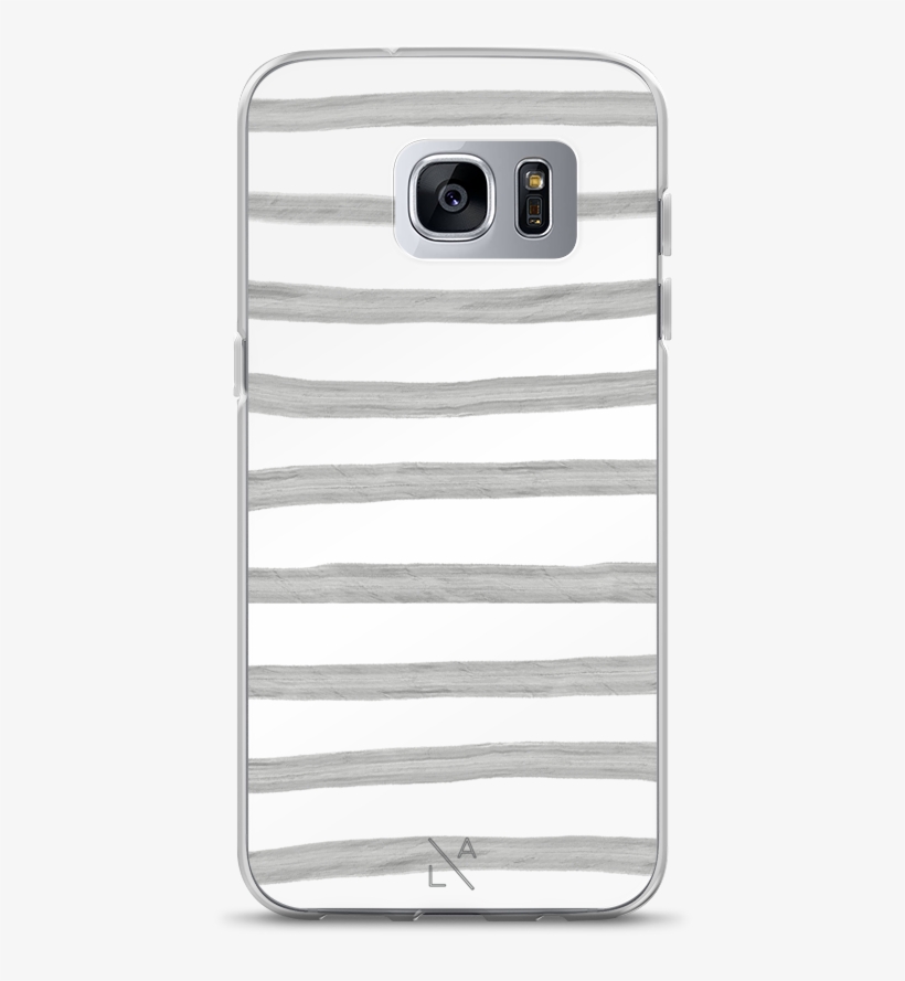 Grey Stripes Samsung Galaxy Phone Case, transparent png download