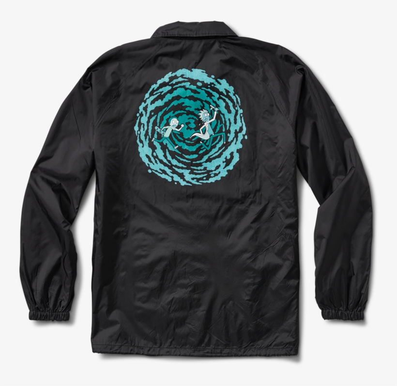 Portal Coaches Jacket - Primitive Skateboard Rick And Morty, transparent png download
