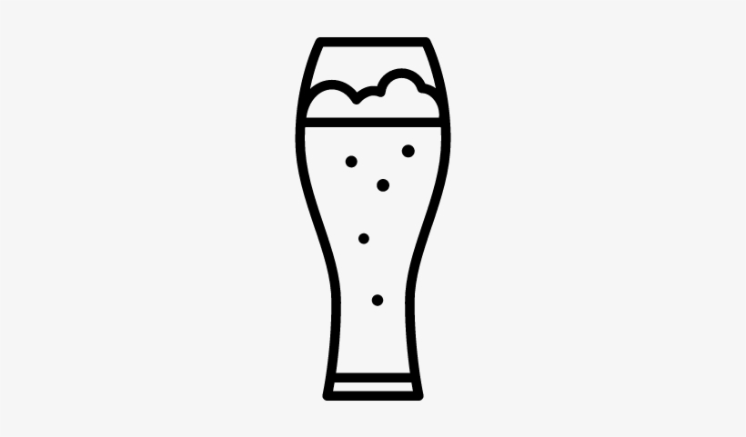 Glass Of Beer Vector - Beer, transparent png download