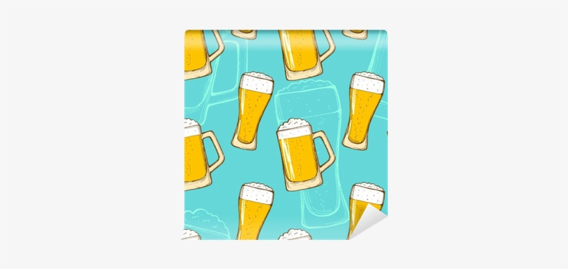Beer Seamless Pattern - Beer, transparent png download