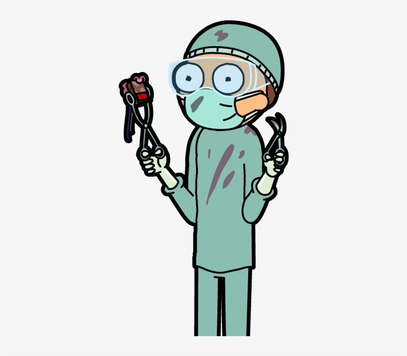 Doctor Morty - Pocket Mortys Surgeon Morty, transparent png download
