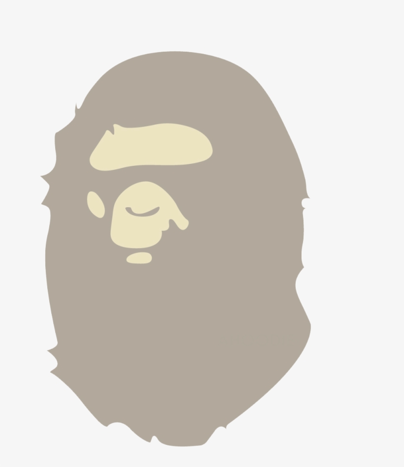 “ Semi Transparent Bape Logo Png So It Will Blend It - Bathing Ape Png, transparent png download