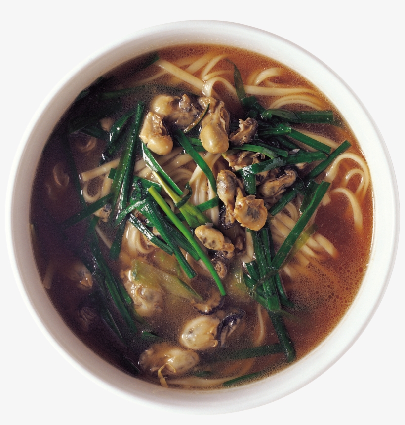 Japanese Ramen Soup With Noodles And Mushrooms Png - Food, transparent png download