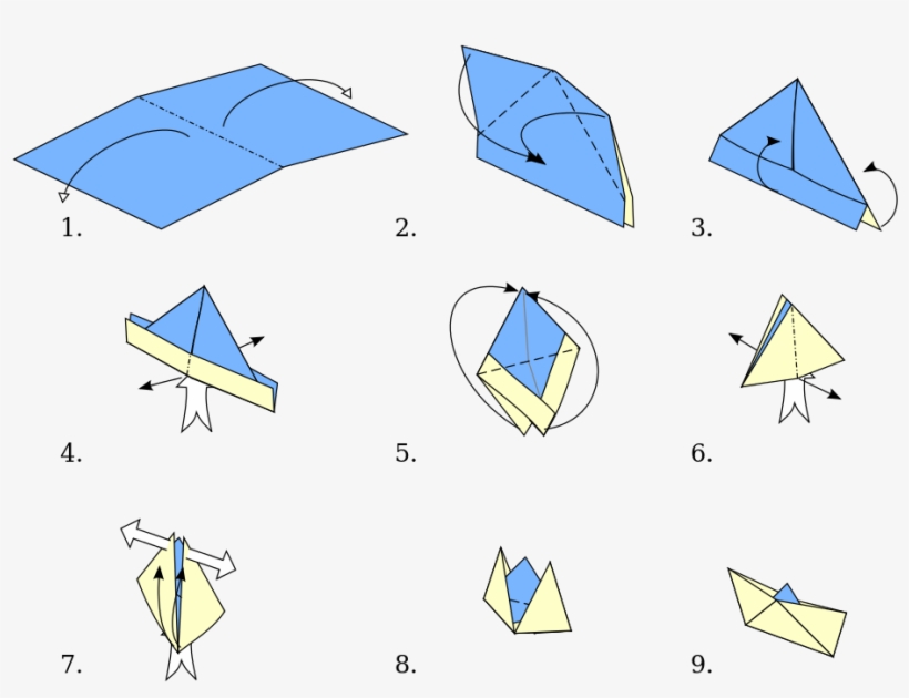 Svg - Yoshizawa Randlett System, transparent png download