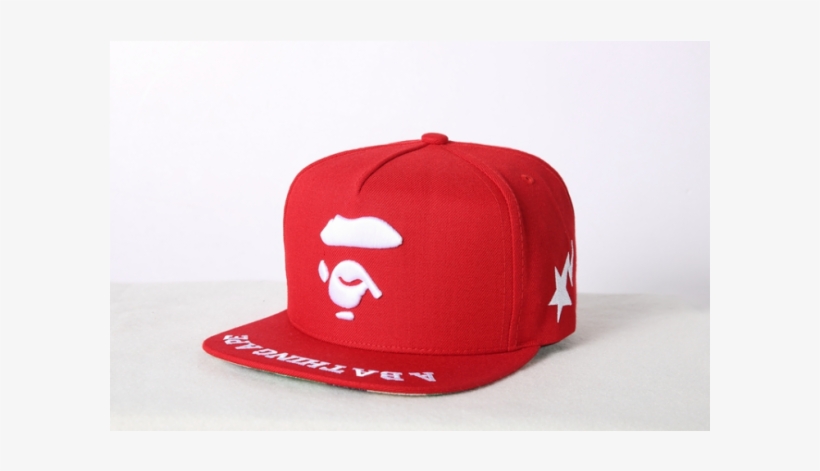 A Bathing Ape Bape Star Face Snapback Cap - Cap, transparent png download