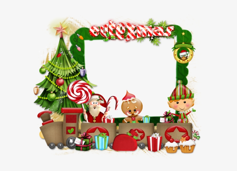 Christmas Clipart, Ramen, Clip Art, Christmas, Funny - Cadre Noel Clipart, transparent png download