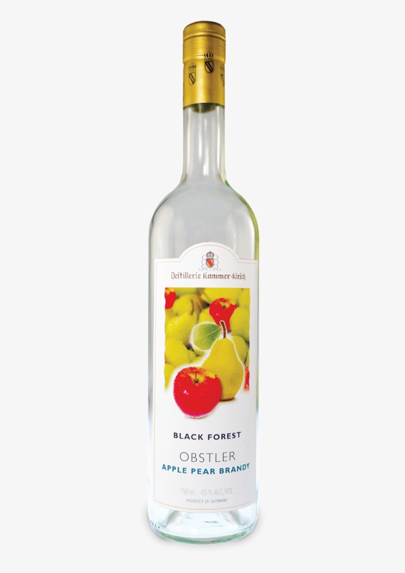 Kammer - Kammer Kirsch Black Forest Obstler Apple Pear Brandy, transparent png download