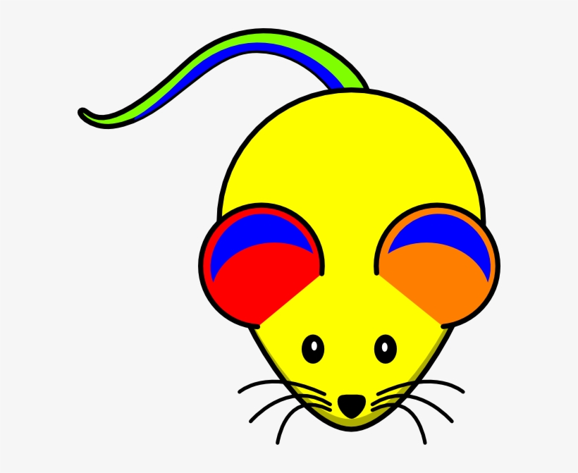 Original Png Clip Art File Rainbow Mouse Svg Images, transparent png download