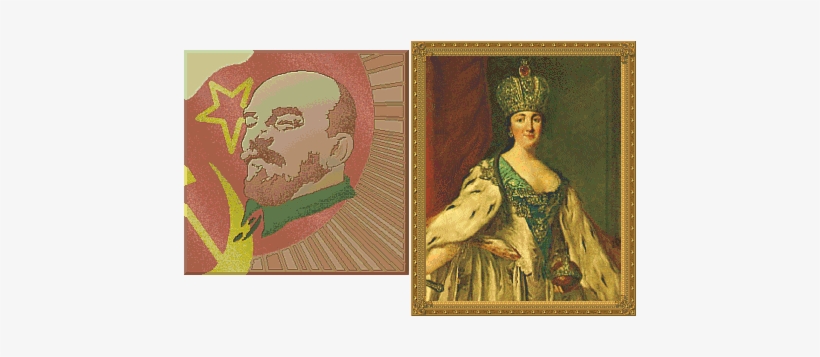 Lenin And Catherine The Great - Catherine The Great: An Enlightened Empress [book], transparent png download