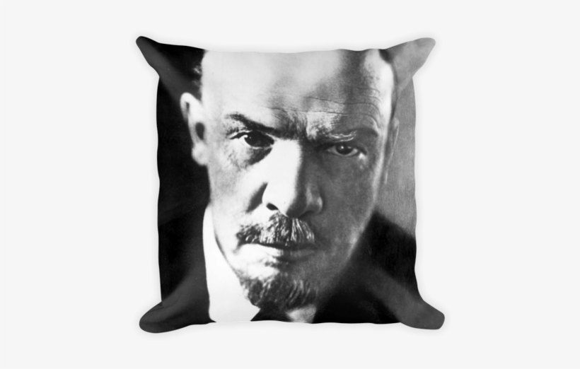 Lenin Double-sided Pillow - Черные Подушки, transparent png download