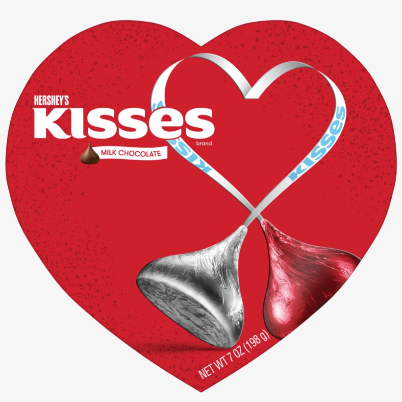 Hersheys Kisses Heart Box, transparent png download