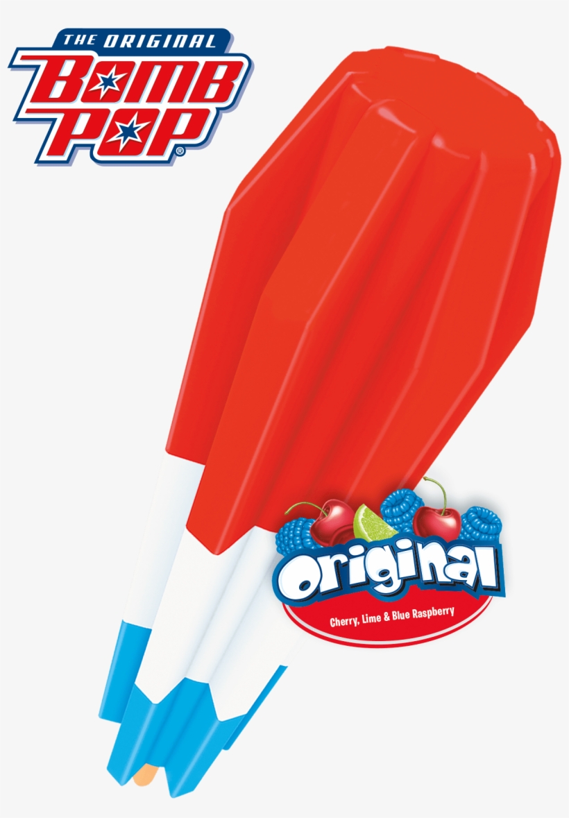 Jolly Rancher Popsicles - Bomb Pop Frozen Confection, Sugar Free, Original -, transparent png download