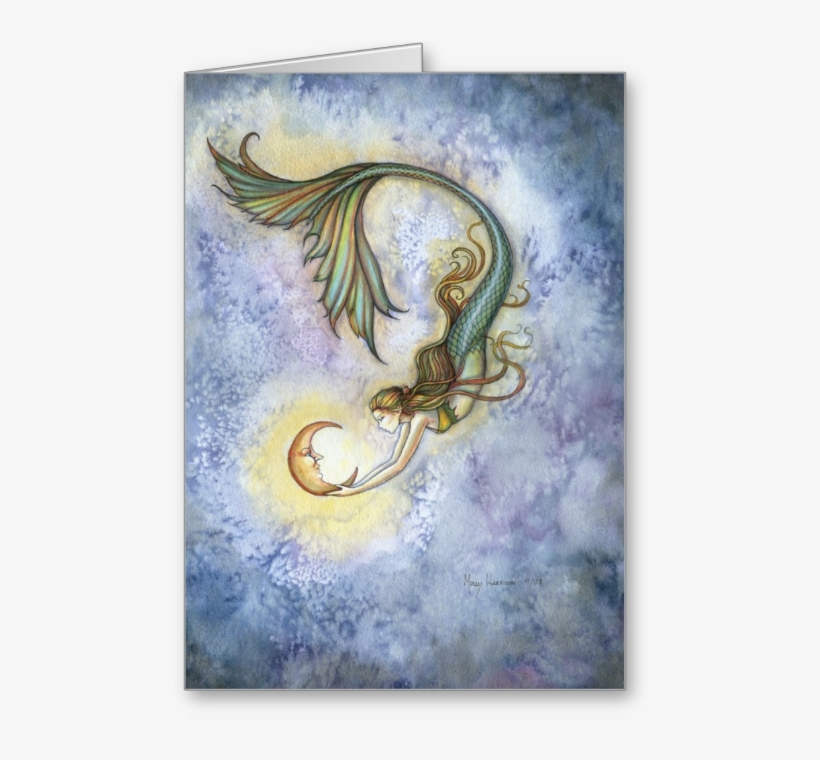 Cards In My Zazzle Shop - Molly Harrison Mermaid, transparent png download