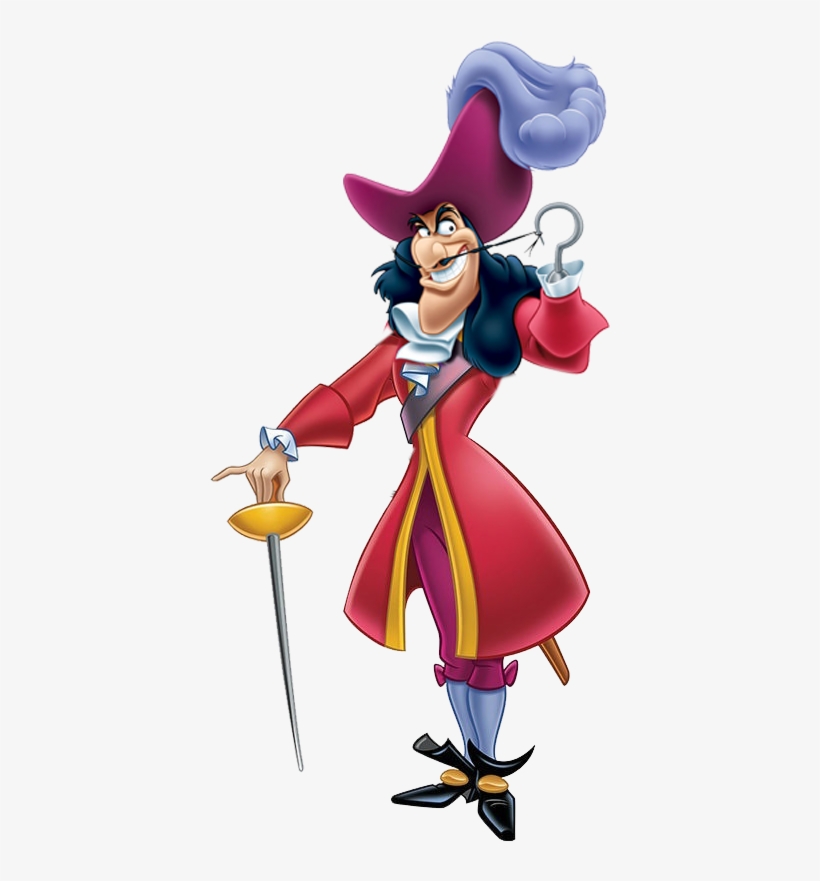Captain Hook Png Photos - Gigant.pl Piotruś Pan - Kolekcja Disney Czarne Charakterki, transparent png download