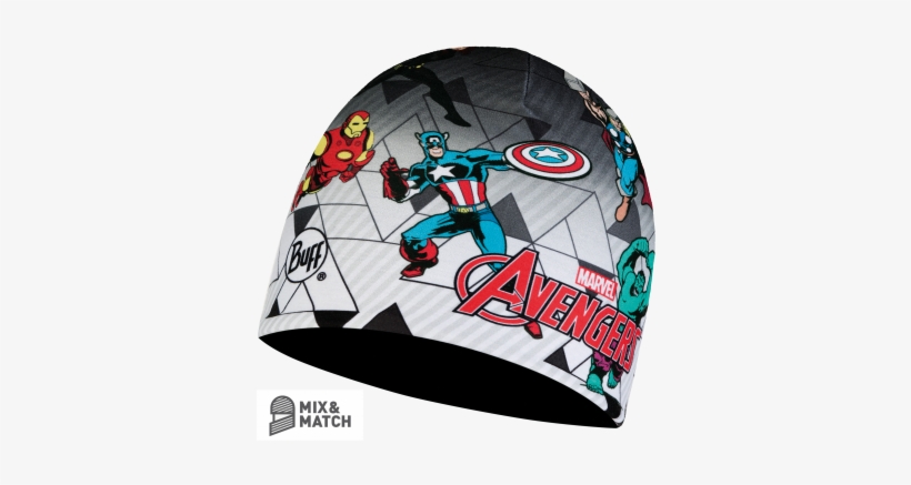 Buff Superheroes Jr Microfiber Polar Hat Buff One Size, transparent png download
