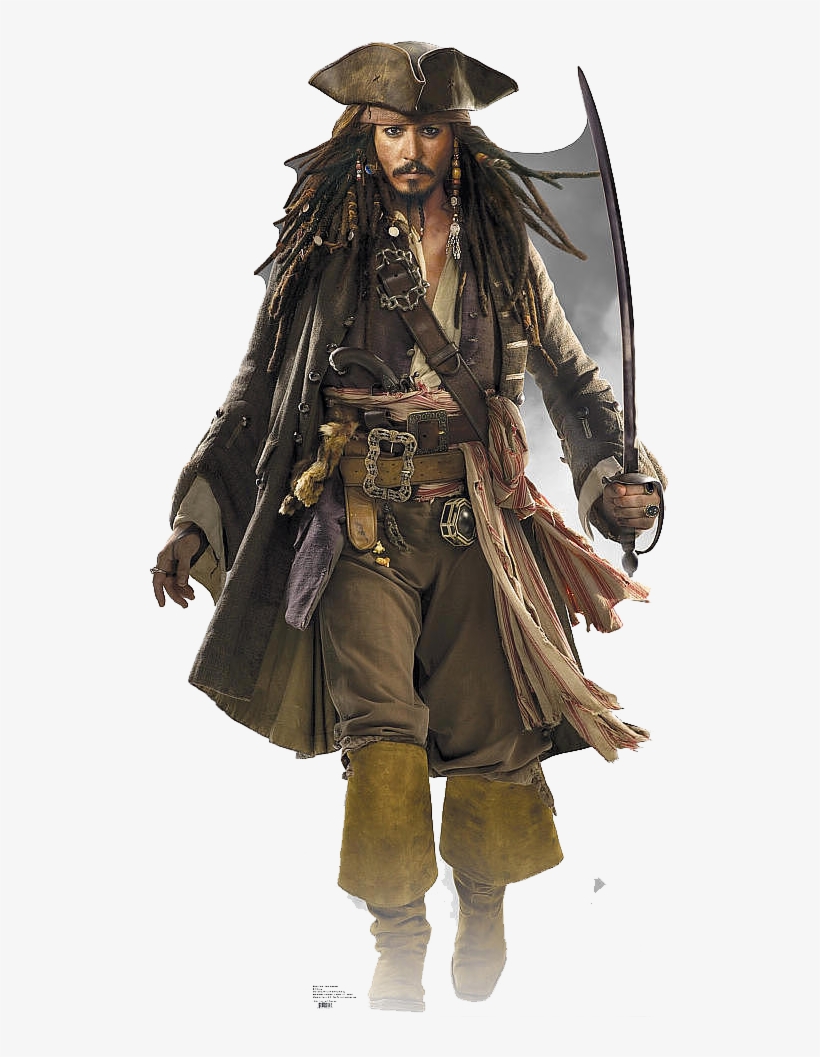 Captain Jack Sparrow Download Png - Captain Jack Sparrow Png, transparent png download