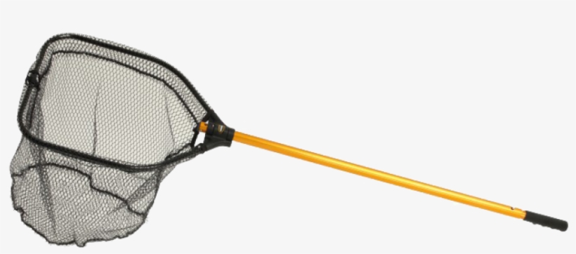 14" X 18" Power Stow Black Tangle-free Micromesh Fish - Frabill Power Stow Landing Nets, transparent png download