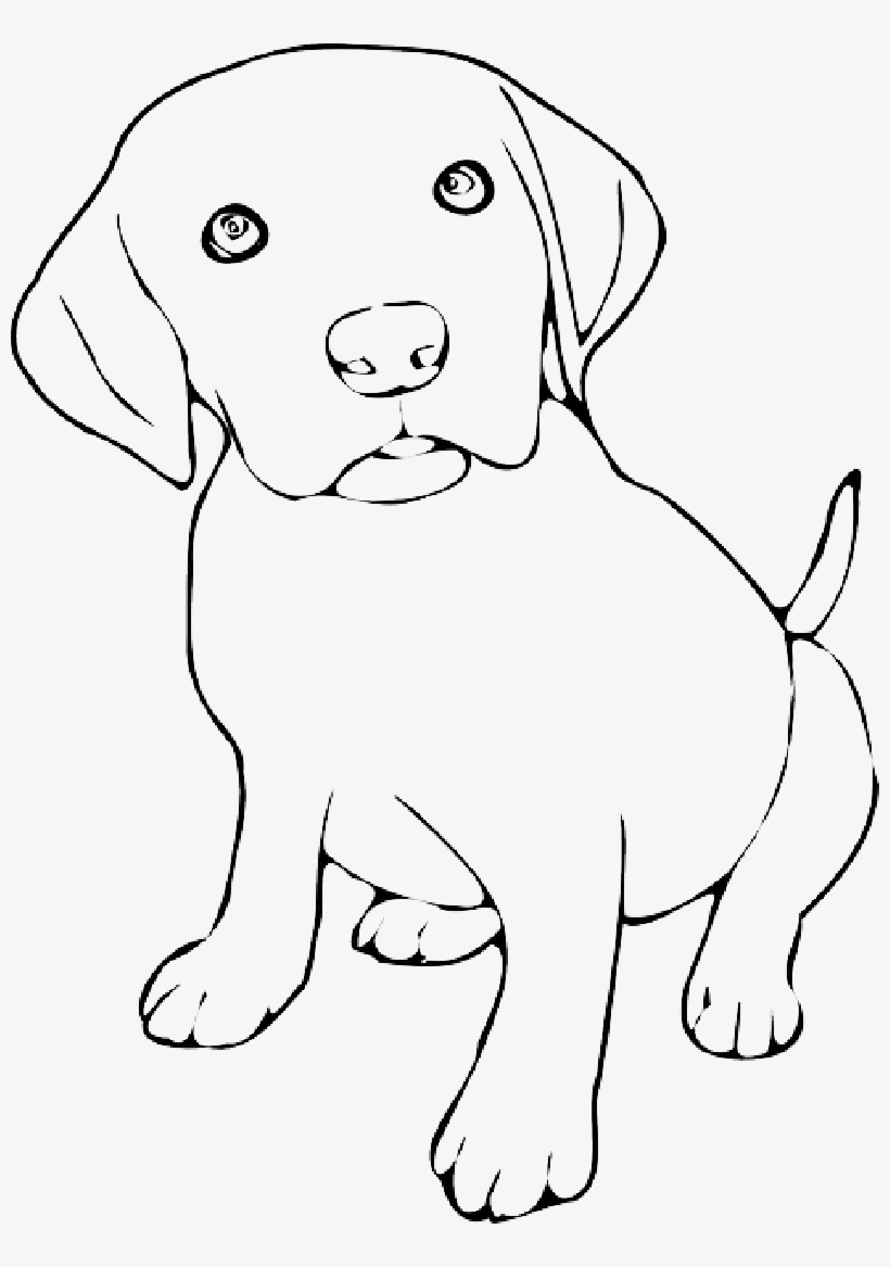 Mb Image/png - Puppy Black And White, transparent png download