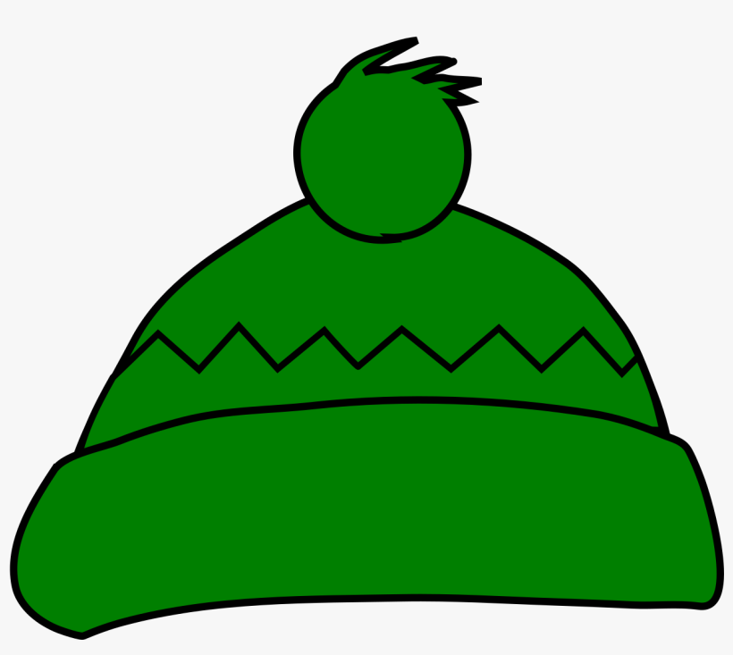 Cap Clipart Spring - Green Beanie Clipart, transparent png download