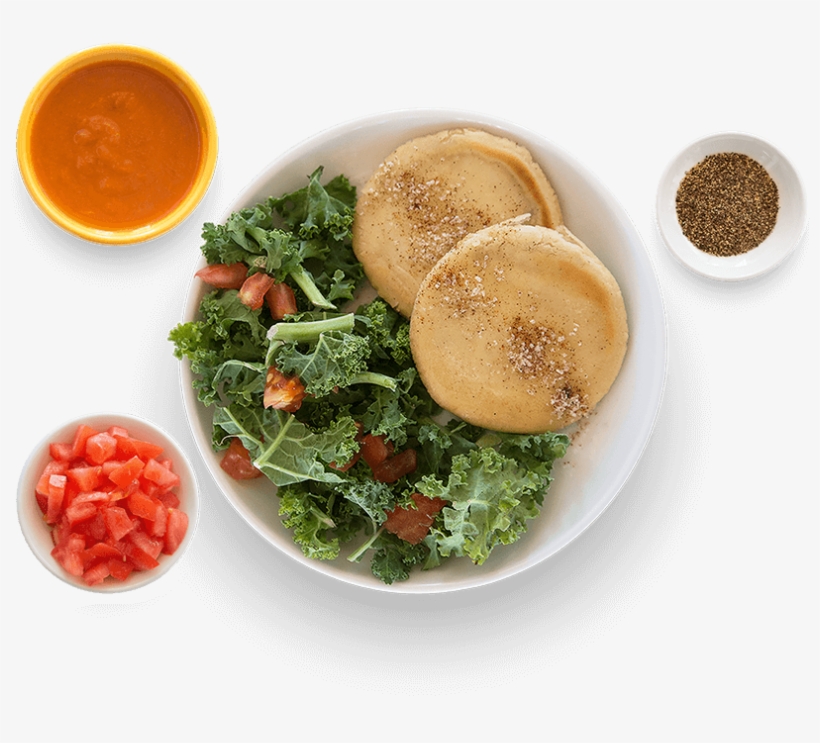 Kale & Pinto Bean Pupusa - Clip Art, transparent png download