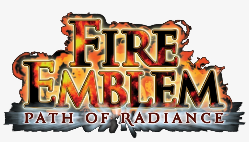 Path Of Radiance Logo - Fire Emblem Path Of Radiance Gamecube Gc, transparent png download