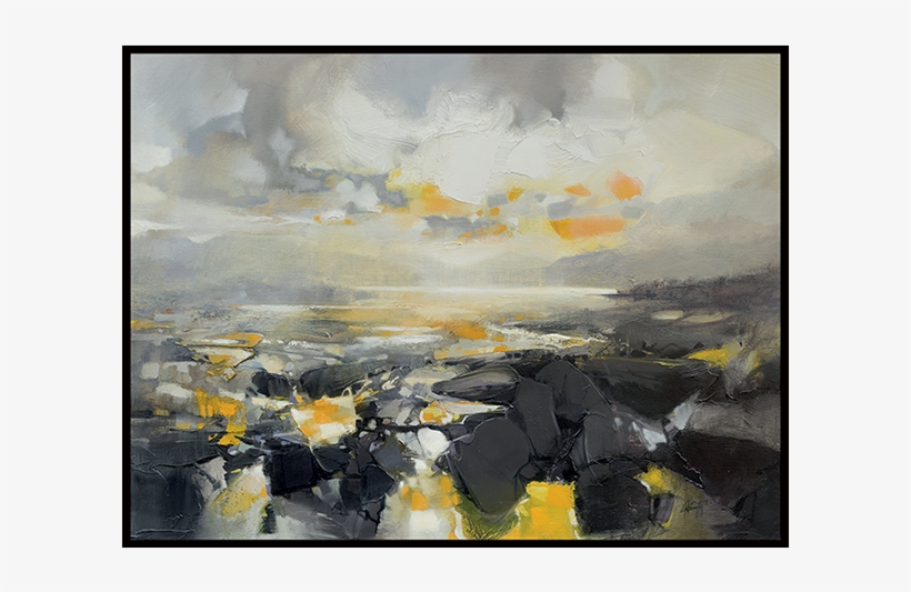 "matter" Framed Canvas By Scott Naismith - Scott Naismith Black And White, transparent png download