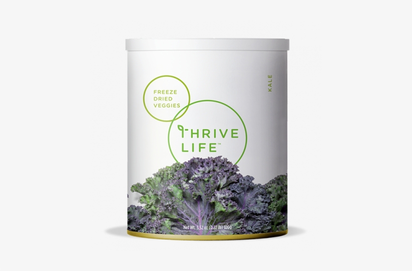 Kale - Freeze Dried - Sweet Corn Freeze Dried By Thrive Life 10 Size Can, transparent png download