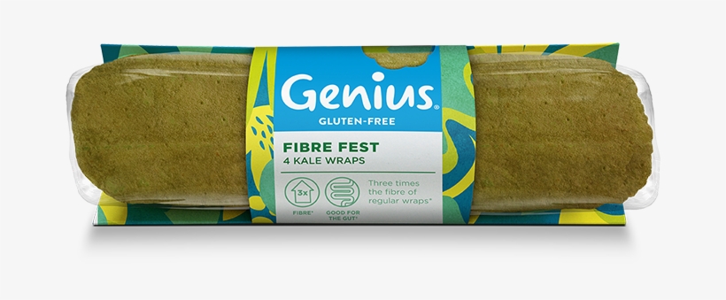 Fibre Fest Kale Wraps 4 Kale Wraps - Genius Kale Wraps, transparent png download