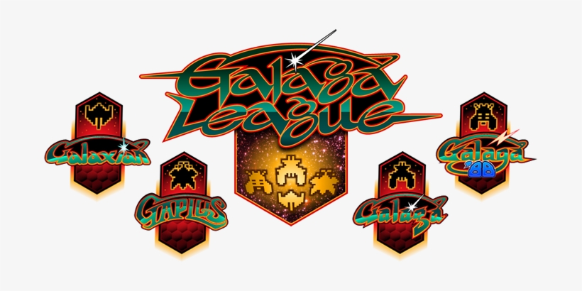 Galaga League - Galaga, transparent png download