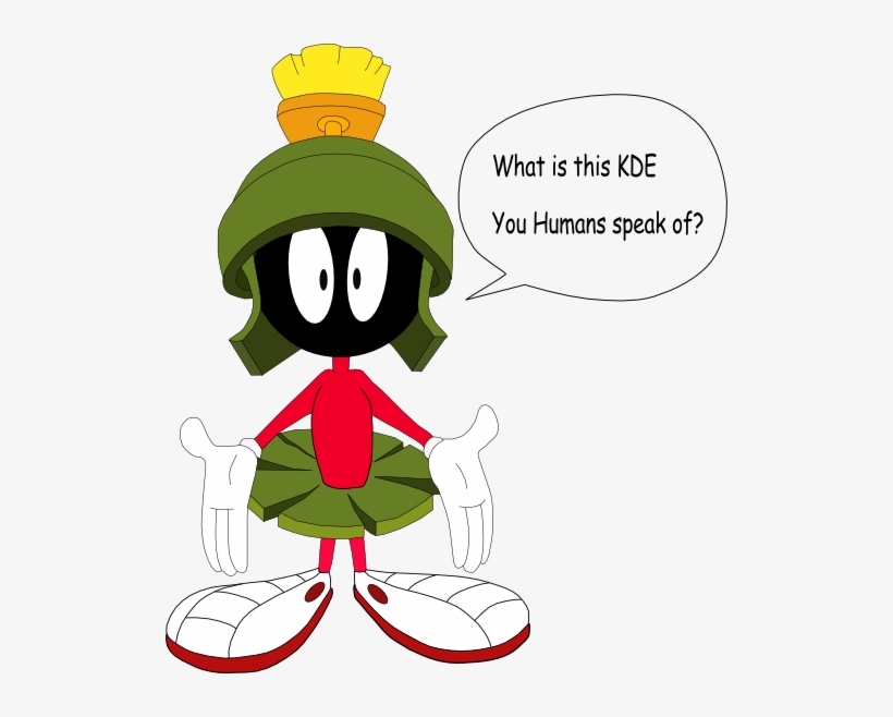 Score 49% - Baby Marvin The Martian, transparent png download