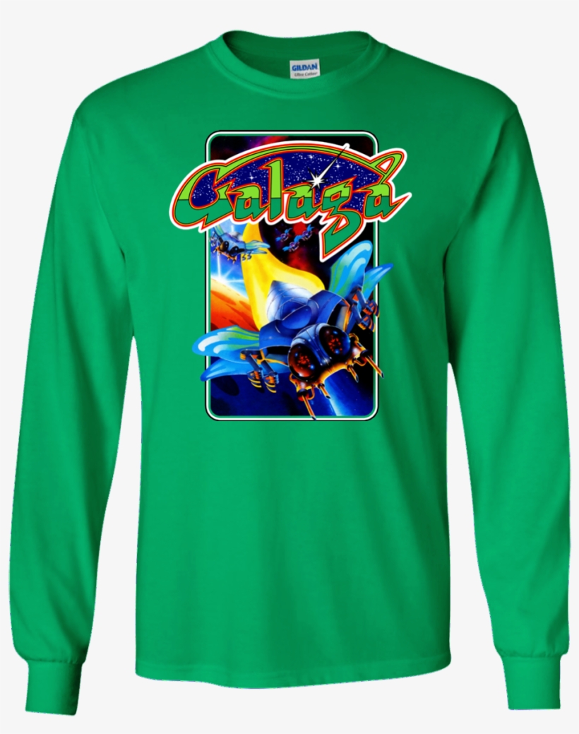 Galaga Retro Arcade Video Game Galaga 88 Marquee - Shirt, transparent png download