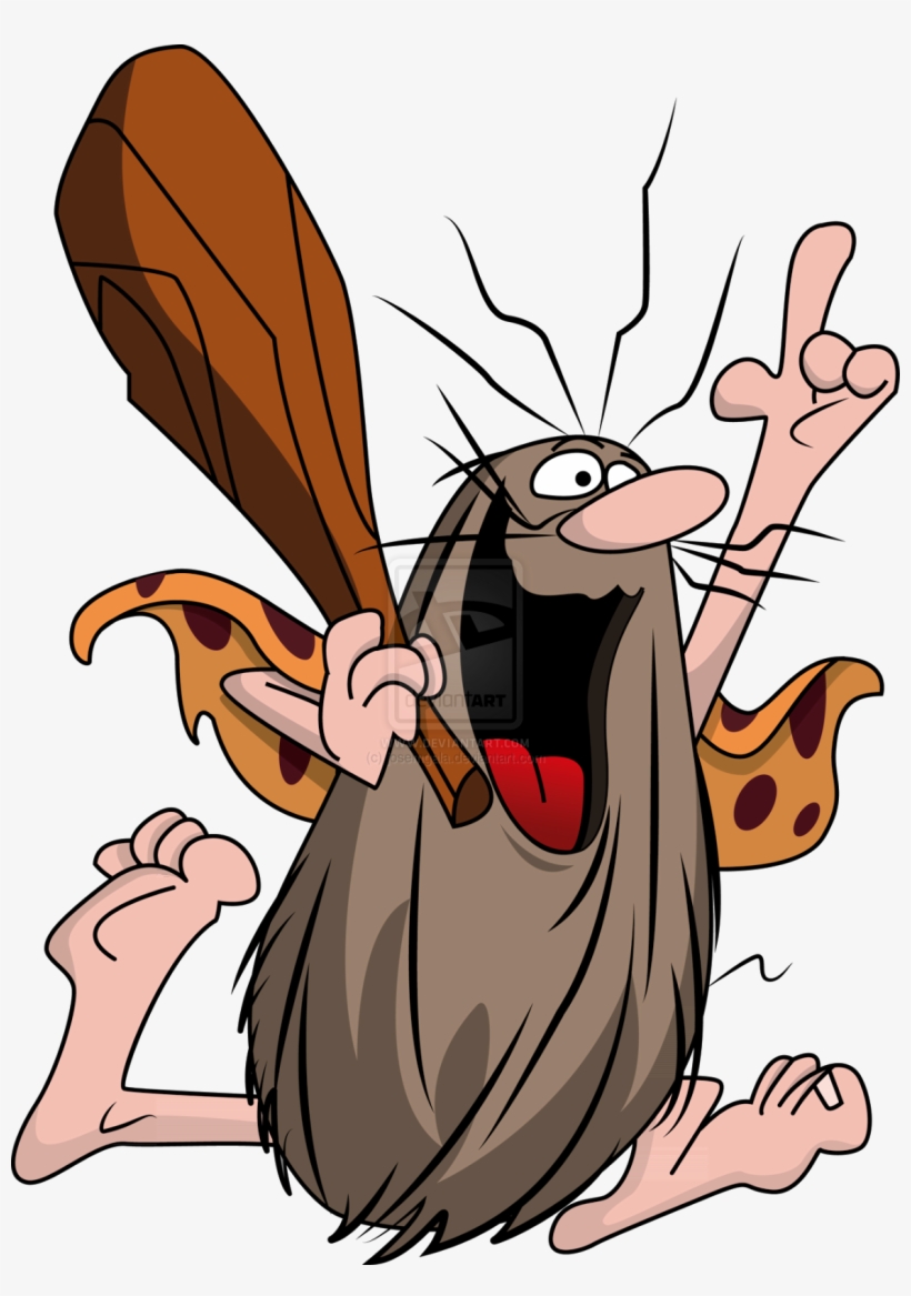 Capitan Cavernicola - Caveman Cartoon, transparent png download