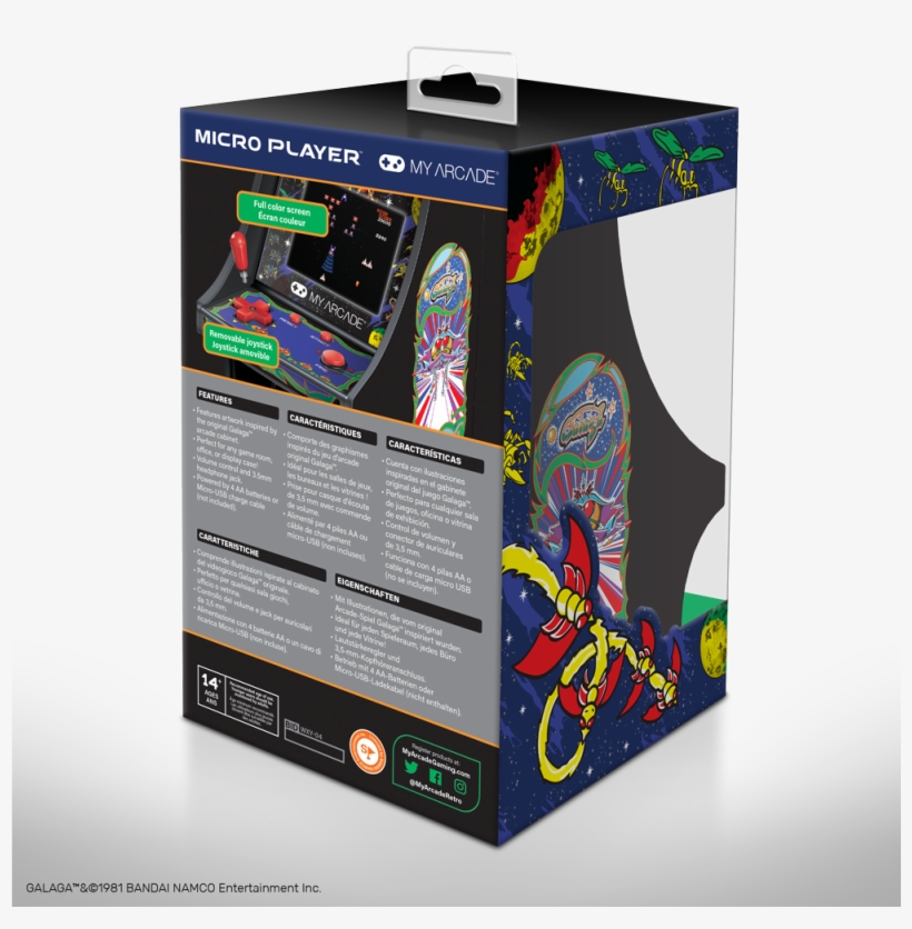 My Arcade Micro Player 6" Collectable Retro Arcade, transparent png download