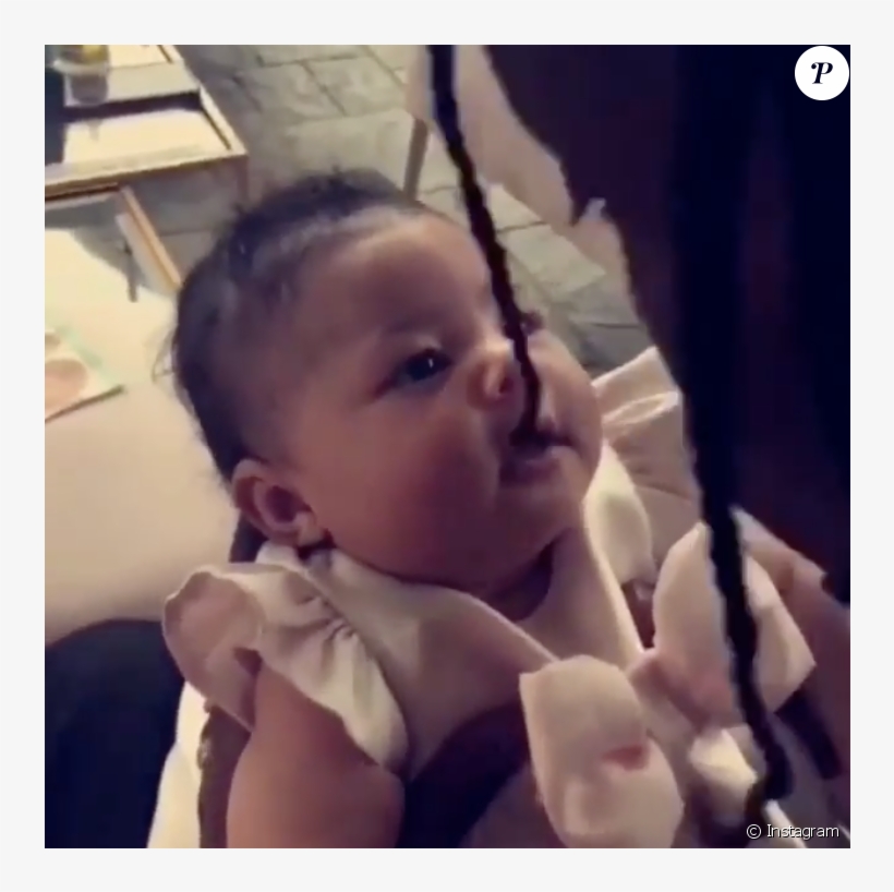 Travis Scott Et Sa Fille Stormi Webster - Kylie Jenner Baby Stormi, transparent png download