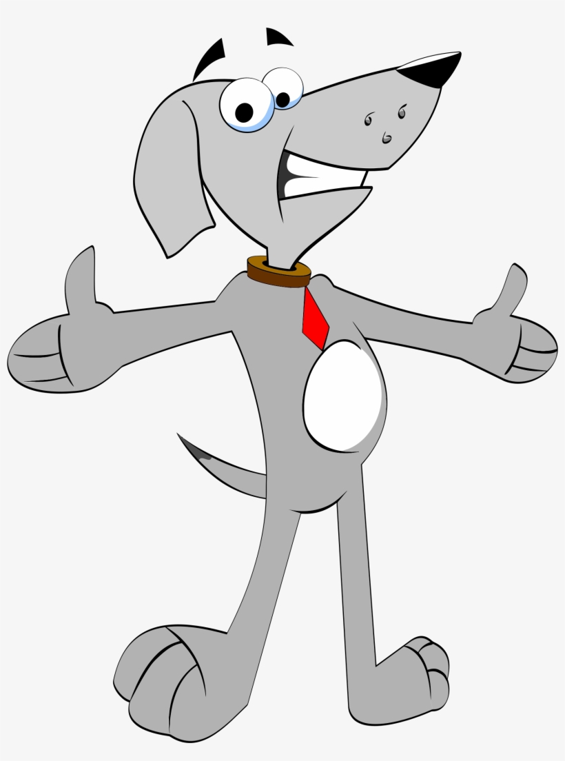 This Free Icons Png Design Of Cartoon Dog With Outstretched, transparent png download
